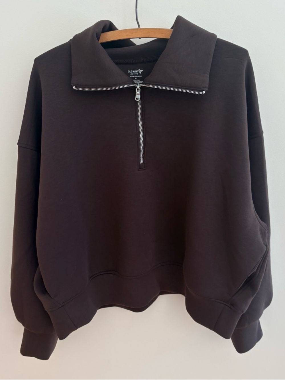 Old Navy Active Bounce Fleece Half Zip Sweatshirt
